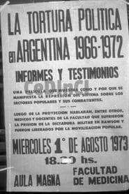 Informes y testimonios. La tortura política en Argentina 1966-1972 1973 streaming