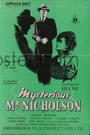 Mysterious Mr. Nicholson 1947 streaming