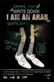 Write Down, I am an Arab 2014 streaming