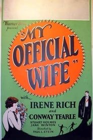 My Official Wife 1926 streaming