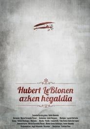 Hubert Le Blon's Last Flight series tv