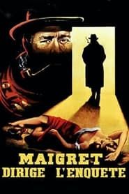 Maigret Leads the Investigation series tv