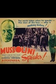 Image Mussolini Speaks 1933
