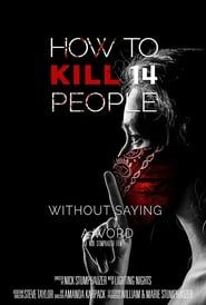 How to Kill 14 People Without Saying a Word series tv