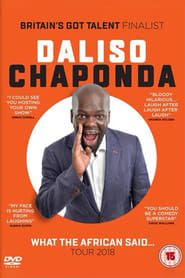 Daliso Chaponda: What The African Said... series tv