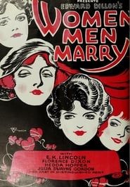 Women Men Marry 1922 streaming