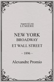 New York, Broadway and Wall Street series tv