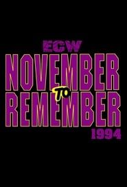 ECW November to Remember 1994 series tv