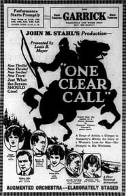 One Clear Call (1922)