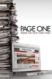 Page One: Inside the New York Times series tv