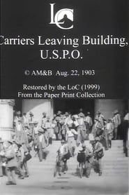 Image Carriers Leaving Building, U.S.P.O.