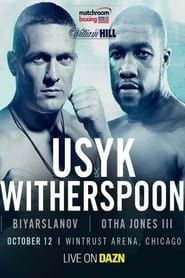 Oleksandr Usyk vs Chazz Witherspoon series tv
