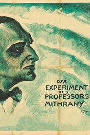Image Das Experiment des Prof. Mithrany 1921