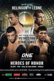 ONE Championship 69: Heroes of Honor series tv