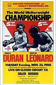 Roberto Duran vs. Sugar Ray Leonard II 1980 streaming