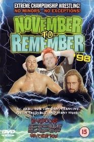 ECW November To Remember 1998 series tv