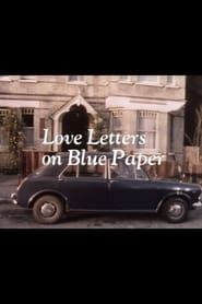 Love Letters on Blue Paper-hd