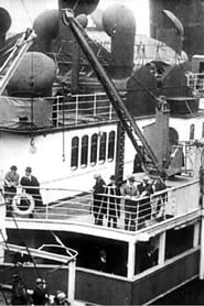 S.S. Lusitania Leaves New York City on Last Voyage (1915)