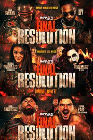 IMPACT Wrestling: Final Resolution 2020 series tv