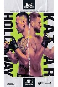 UFC on ABC 1: Holloway vs. Kattar series tv
