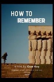 How to Remember series tv