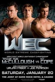 WEC 25: McCullough vs. Cope series tv