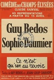 Image Guy Bedos & Sophie Daumier - Ce n'est qu'un au revoir 1975