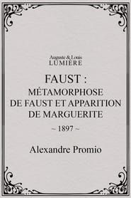 Image Faust : métamorphose de Faust et apparition de Marguerite 1897