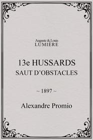 Image 13e hussards : saut d’obstacles 1897