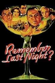 Remember Last Night? 1935 streaming