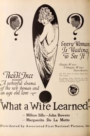 What a Wife Learned (1923)