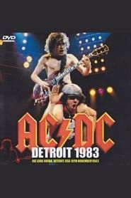 AC/DC  Joe Louis Arena Detroit USA November 18 1983