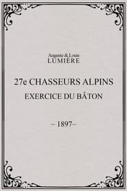 Image 27ème chasseurs alpins : exercice du bâton
