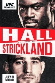 UFC on ESPN 28: Hall vs. Strickland series tv