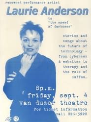 Laurie Anderson: The Speed Of Darkness series tv