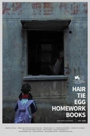 Image Hair Tie, Egg, Homework Books