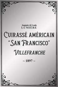 Image Cuirassé américain “San Francisco” en rade de Villefranche (panorama)