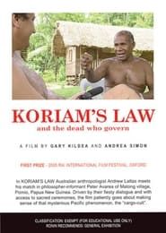 Koriam's Law and the Dead who Govern series tv