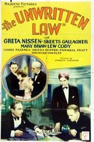 The Unwritten Law 1932 streaming