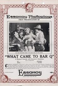 What Came to Bar Q (1914)