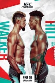 Image UFC Fight Night 201: Walker vs. Hill 2022