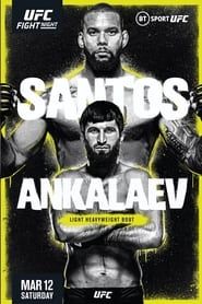 UFC Fight Night 203: Santos vs. Ankalaev 2022 streaming