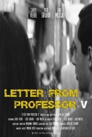 Image Letter from Professor V