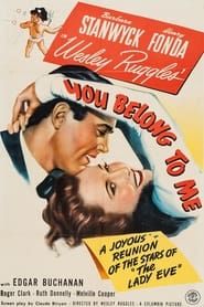 Tu m'appartiens (1941)