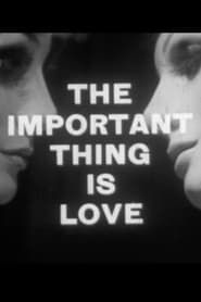 Important Thing is Love (1971) series tv