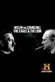 Image Hitler et Churchill, le combat de l'aigle et du lion