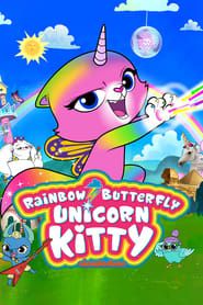 Image Rainbow Butterfly Unicorn Kitty