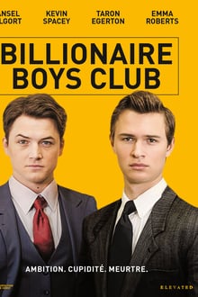 Billionaire Boys Club 2018 bluray
